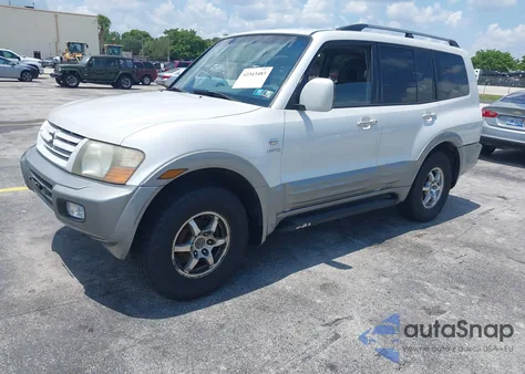 2002 Mitsubishi Montero Limited from USA, damaged, VIN JA4MW51R82J060397